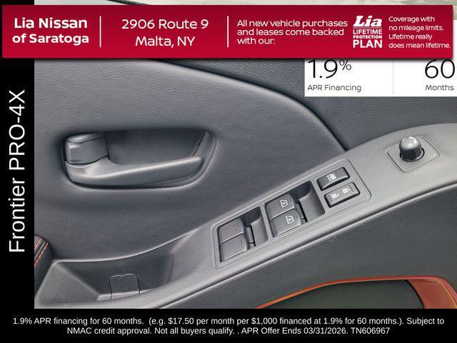 new 2026 Nissan Frontier car, priced at $51,635