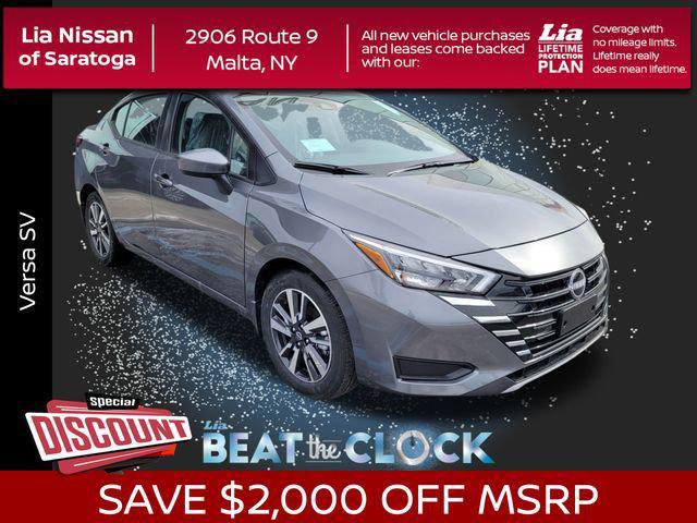 new 2025 Nissan Versa car, priced at $20,295