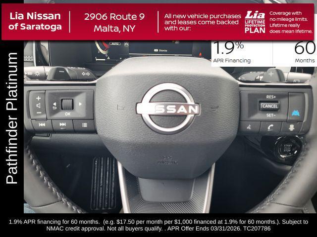 new 2026 Nissan Pathfinder car, priced at $52,390