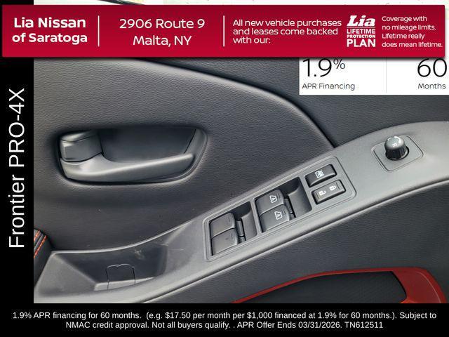 new 2026 Nissan Frontier car, priced at $44,880