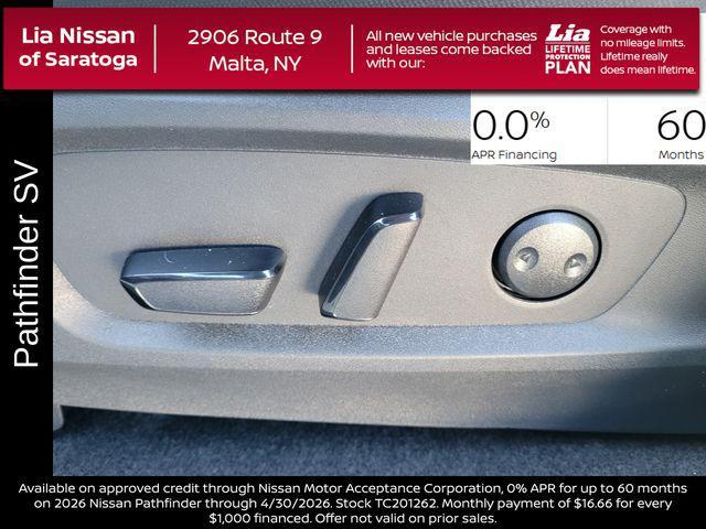 new 2026 Nissan Pathfinder car, priced at $41,010