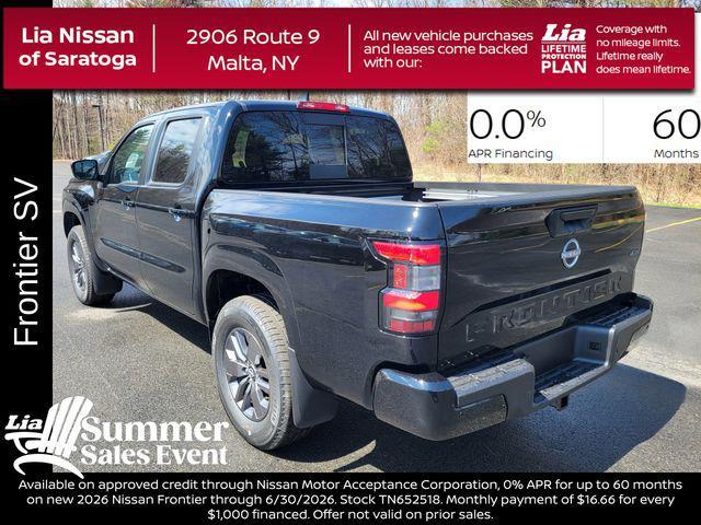 new 2026 Nissan Frontier car, priced at $39,115