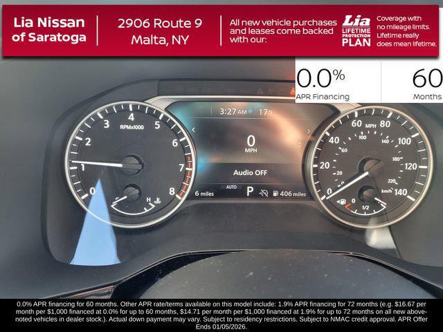 new 2025 Nissan Pathfinder car, priced at $40,980