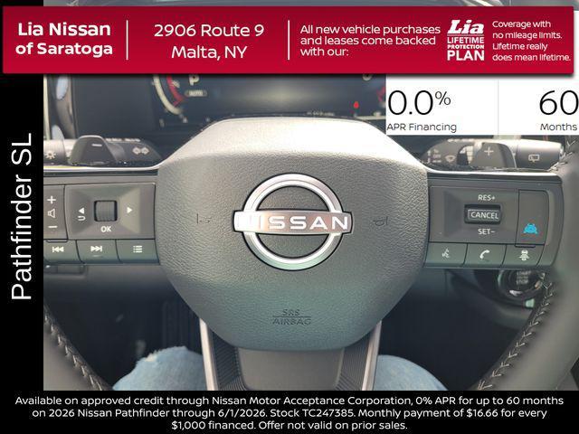 new 2026 Nissan Pathfinder car, priced at $47,650