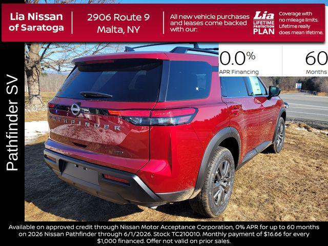 new 2026 Nissan Pathfinder car, priced at $41,185