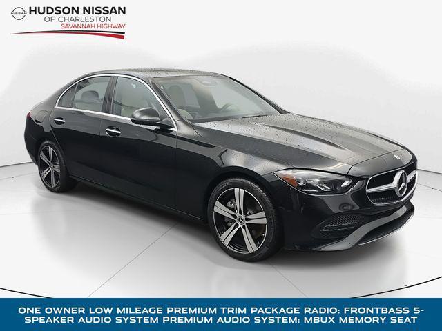used 2022 Mercedes-Benz C-Class car, priced at $31,200