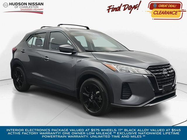 used 2024 Nissan Kicks car, priced at $17,500