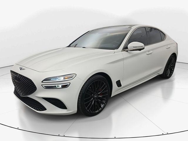 used 2022 Genesis G70 car, priced at $36,500