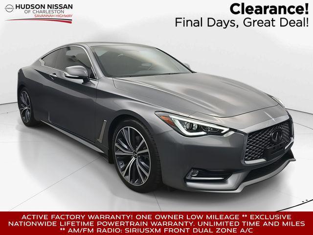 used 2022 INFINITI Q60 car, priced at $27,600