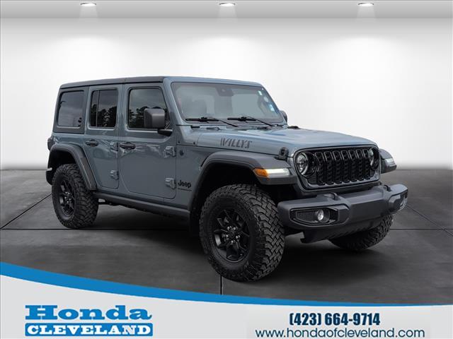 used 2024 Jeep Wrangler car, priced at $36,391