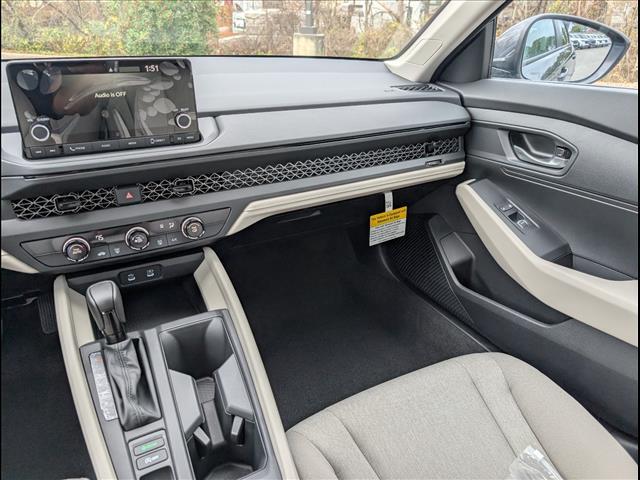 new 2025 Honda Accord car, priced at $29,490