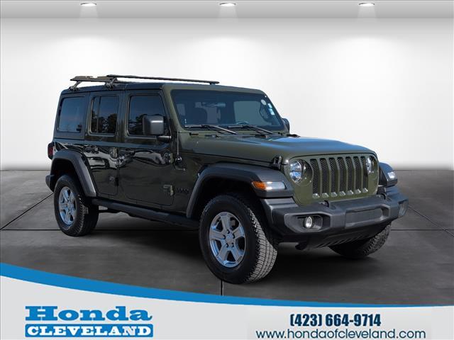 used 2022 Jeep Wrangler Unlimited car, priced at $29,900