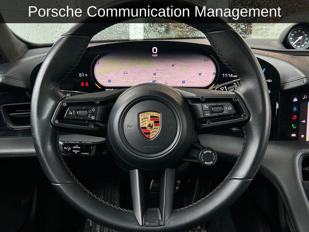 used 2021 Porsche Taycan car, priced at $76,700