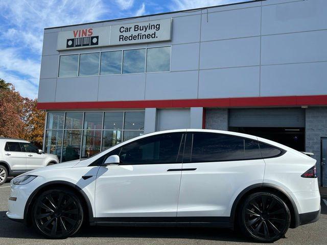 used 2022 Tesla Model X car, priced at $53,980