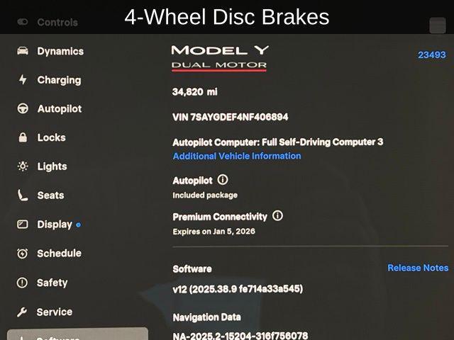 used 2022 Tesla Model Y car, priced at $27,500