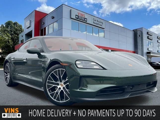 used 2025 Porsche Taycan car, priced at $101,500