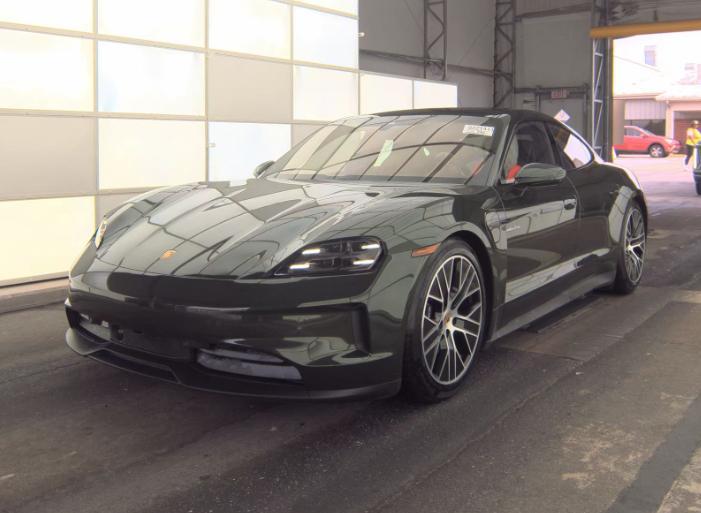 used 2025 Porsche Taycan car, priced at $104,000