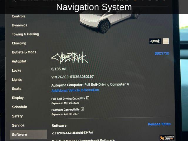 used 2025 Tesla Cybertruck car, priced at $73,980