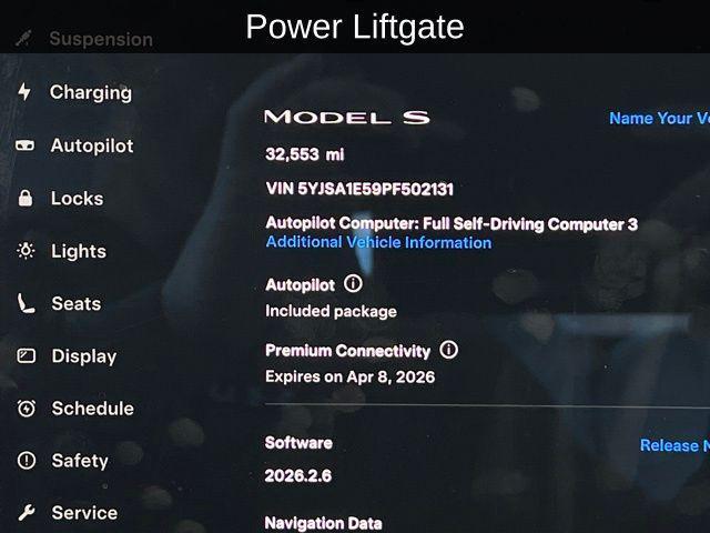 used 2023 Tesla Model S car, priced at $48,900