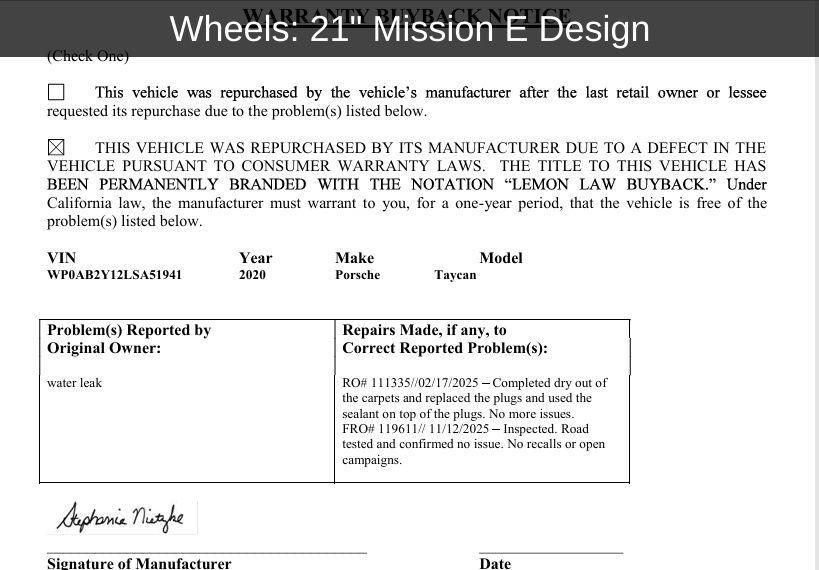 used 2020 Porsche Taycan car, priced at $44,407