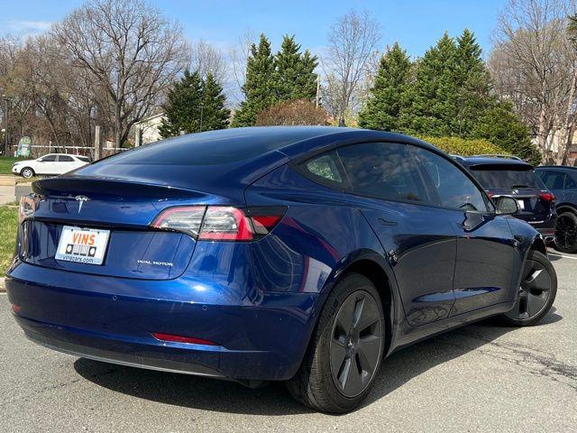 used 2022 Tesla Model 3 car, priced at $23,980