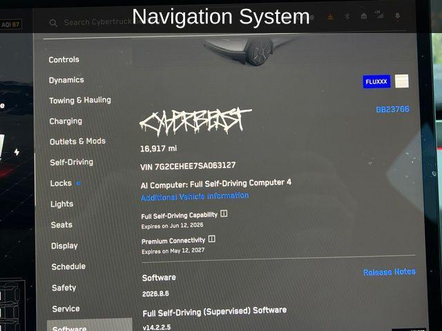 used 2025 Tesla Cybertruck car, priced at $87,999