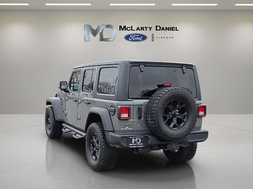 used 2021 Jeep Wrangler Unlimited car, priced at $26,880
