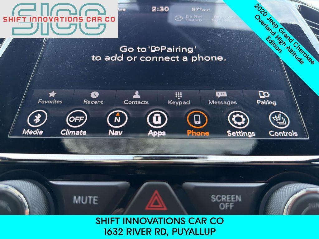 used 2020 Jeep Grand Cherokee car, priced at $19,999