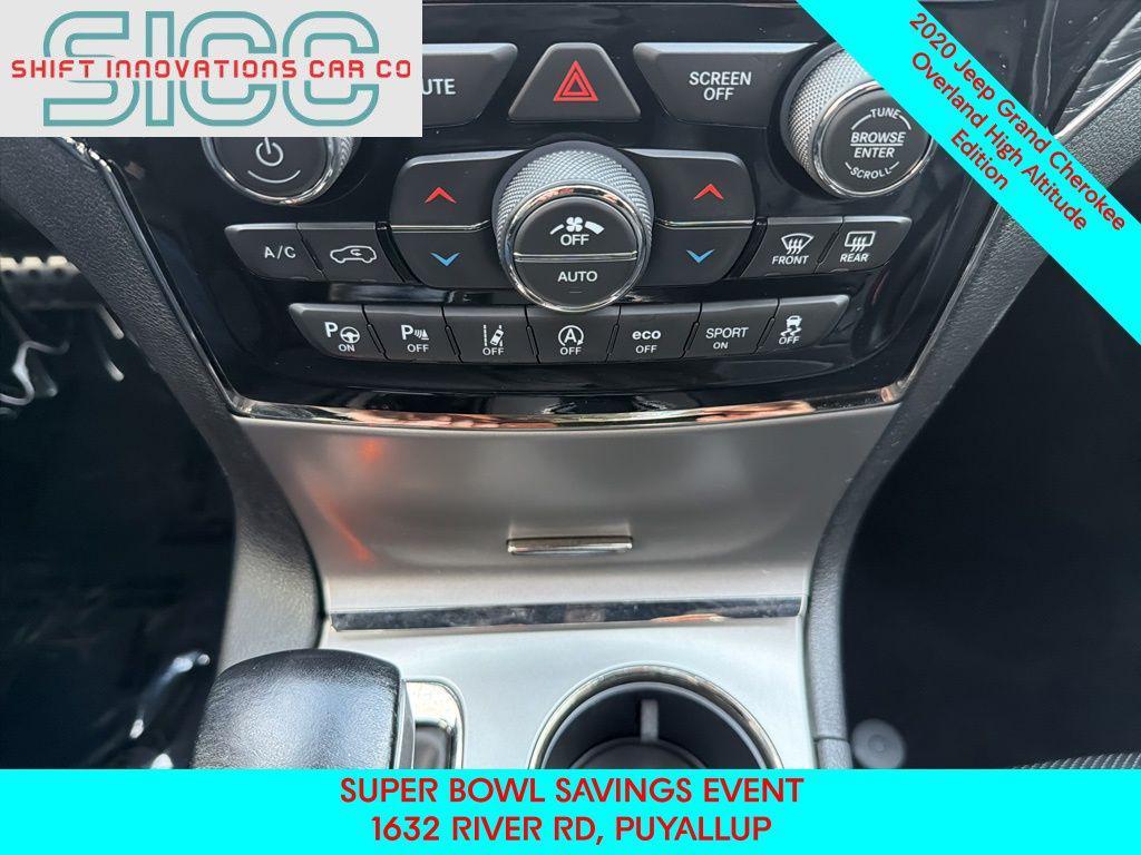 used 2020 Jeep Grand Cherokee car, priced at $20,979