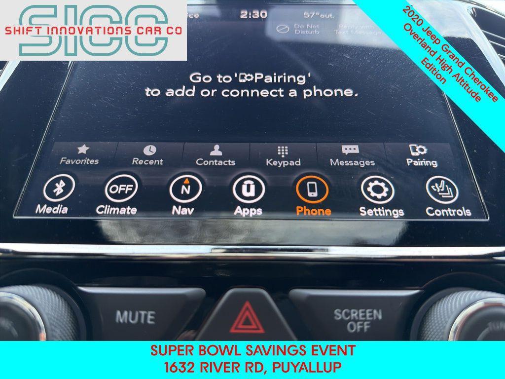 used 2020 Jeep Grand Cherokee car, priced at $20,979