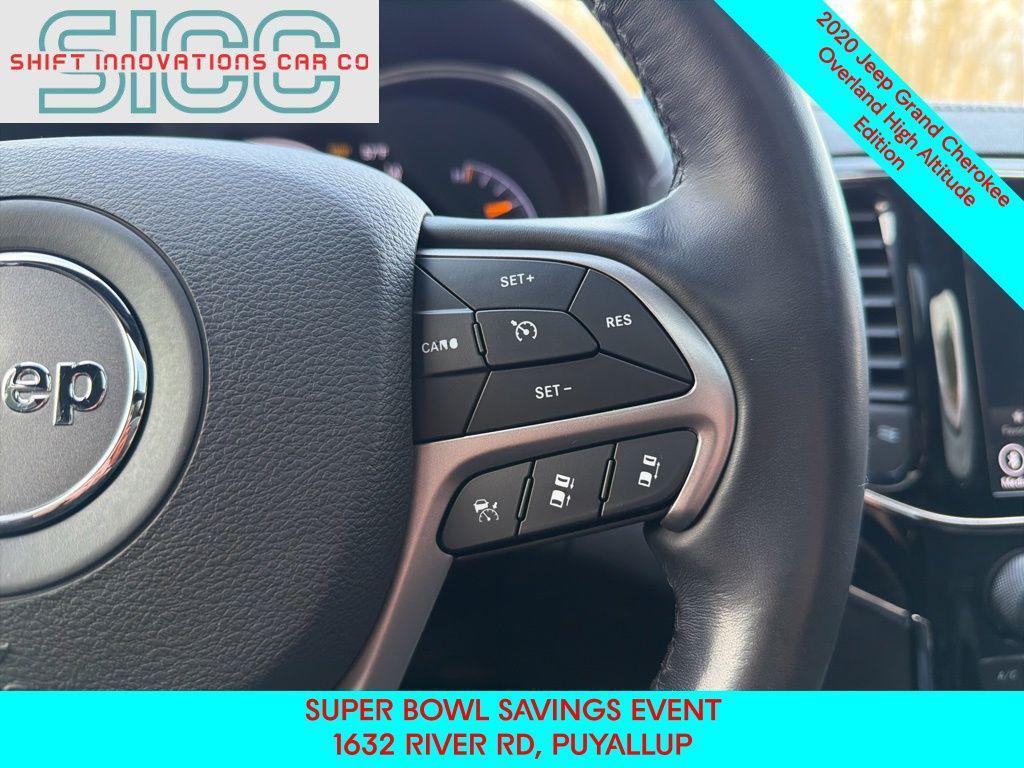 used 2020 Jeep Grand Cherokee car, priced at $20,979