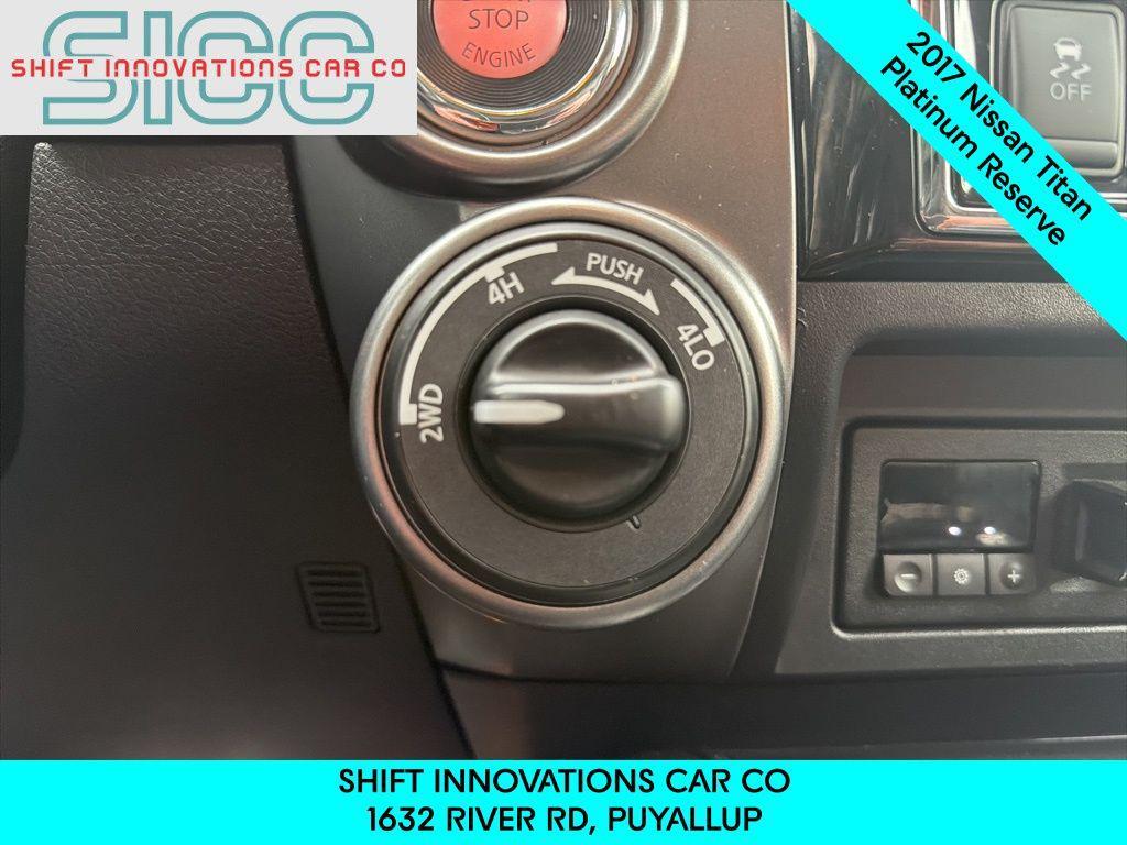 used 2017 Nissan Titan car, priced at $24,300