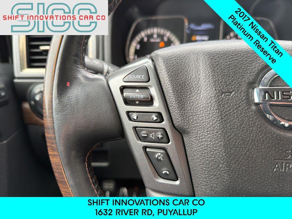 used 2017 Nissan Titan car, priced at $24,300