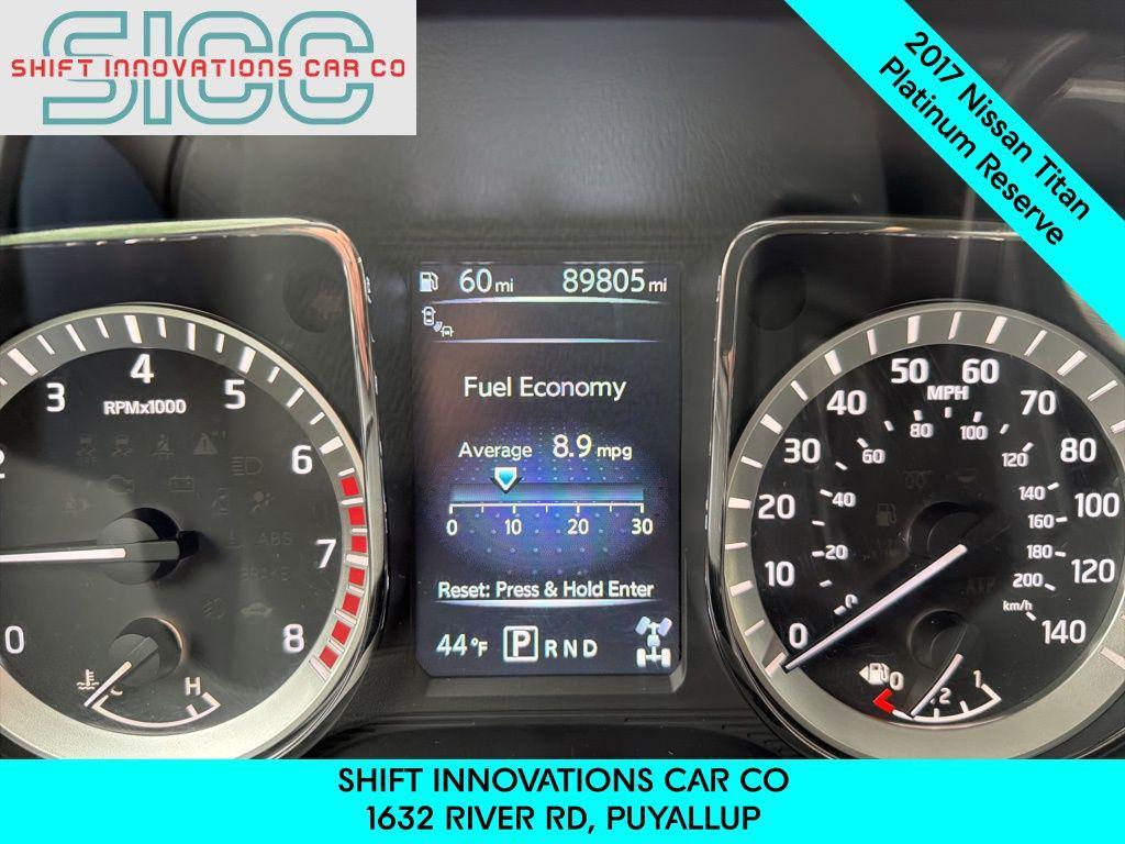 used 2017 Nissan Titan car, priced at $24,300