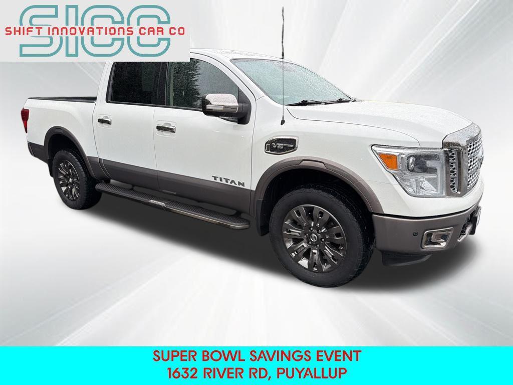 used 2017 Nissan Titan car, priced at $24,502