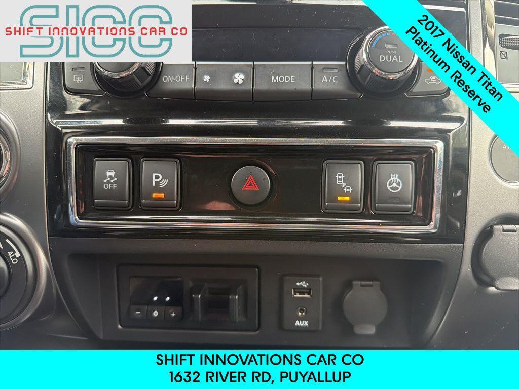 used 2017 Nissan Titan car, priced at $24,300