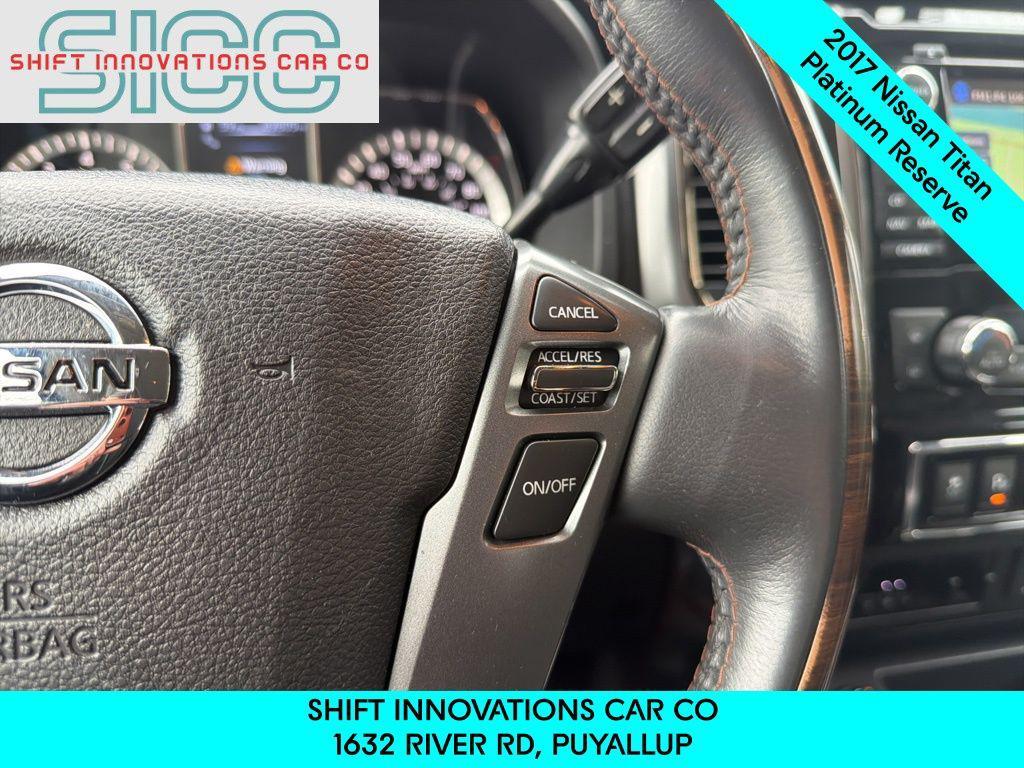 used 2017 Nissan Titan car, priced at $24,300