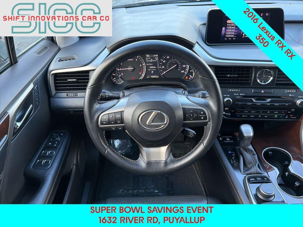 used 2016 Lexus RX 350 car, priced at $22,546