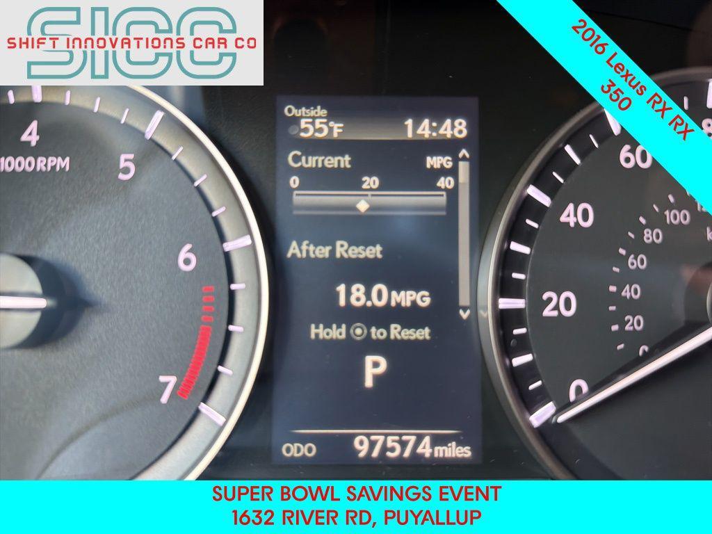 used 2016 Lexus RX 350 car, priced at $22,546