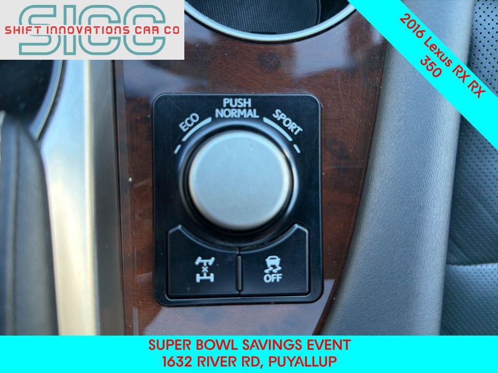 used 2016 Lexus RX 350 car, priced at $22,546