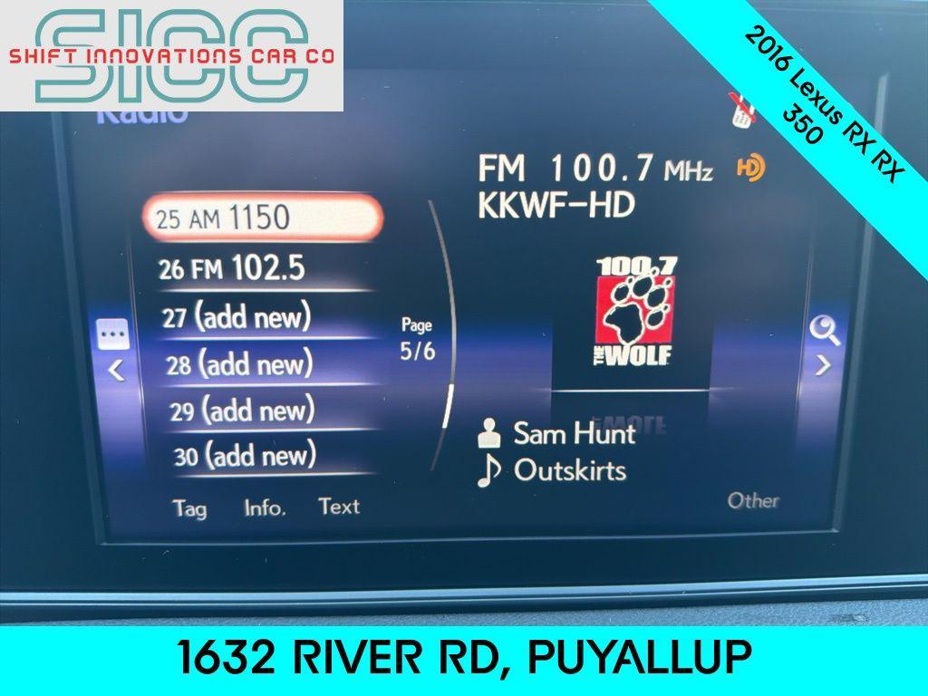 used 2016 Lexus RX 350 car, priced at $21,976