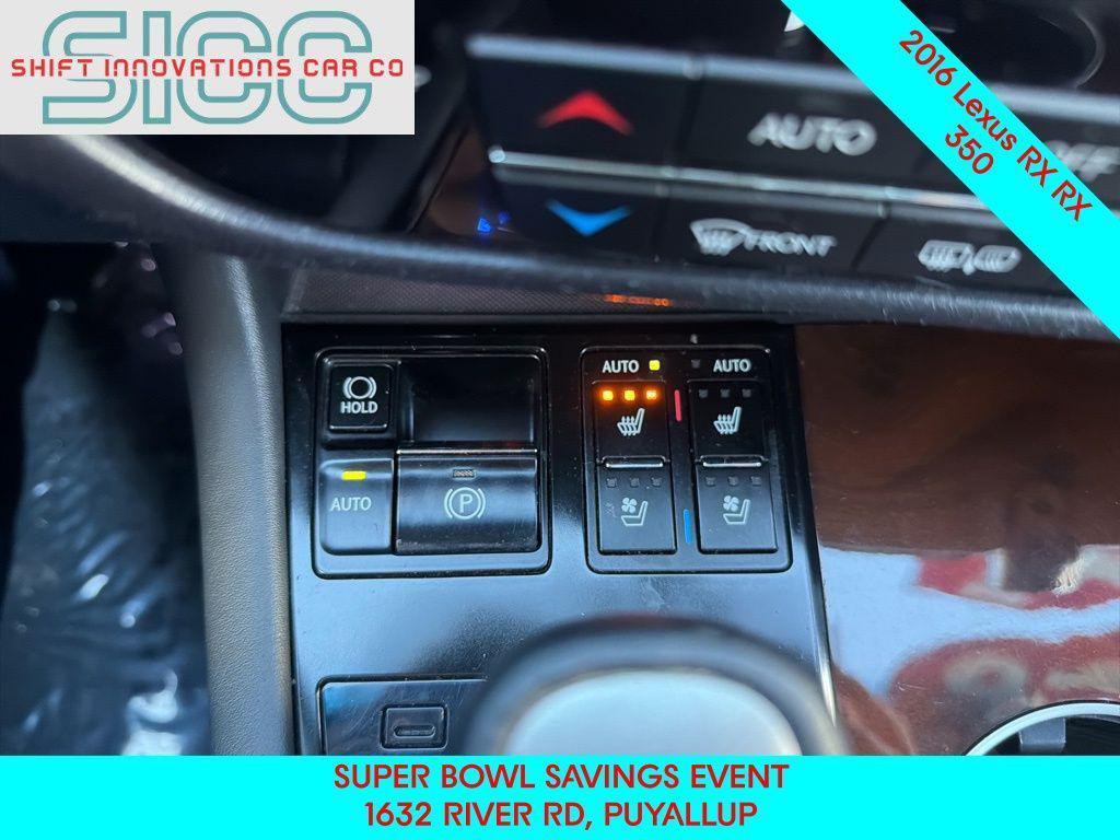 used 2016 Lexus RX 350 car, priced at $22,546