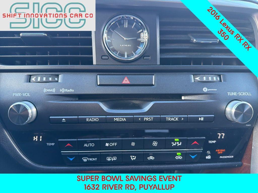 used 2016 Lexus RX 350 car, priced at $22,546