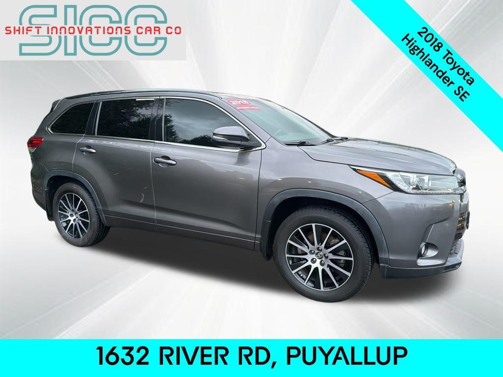 used 2018 Toyota Highlander car, priced at $19,999