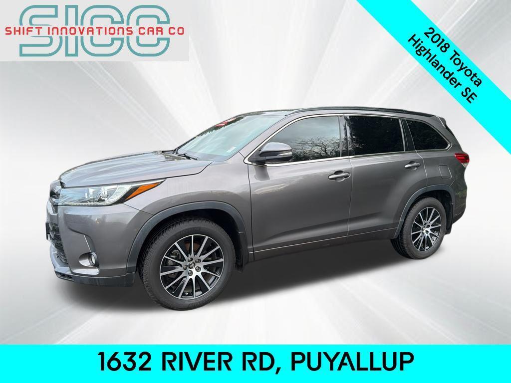 used 2018 Toyota Highlander car, priced at $19,999