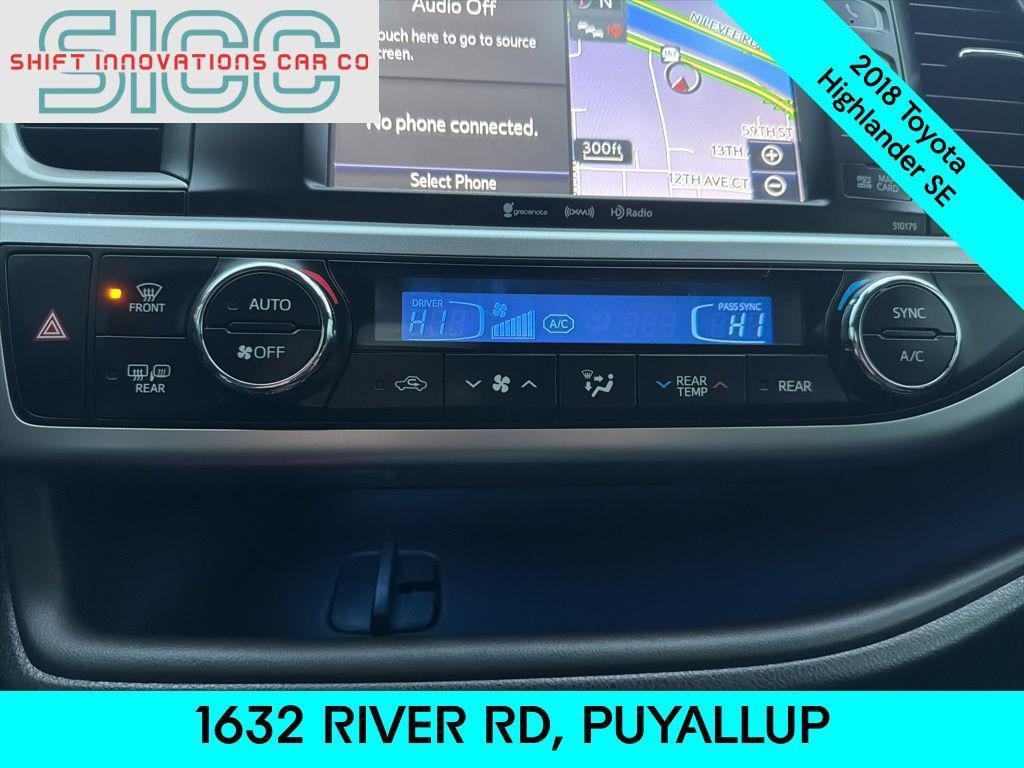 used 2018 Toyota Highlander car, priced at $19,999