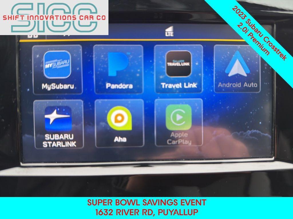 used 2023 Subaru Crosstrek car, priced at $21,214