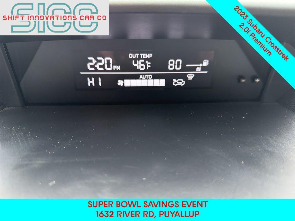 used 2023 Subaru Crosstrek car, priced at $21,214