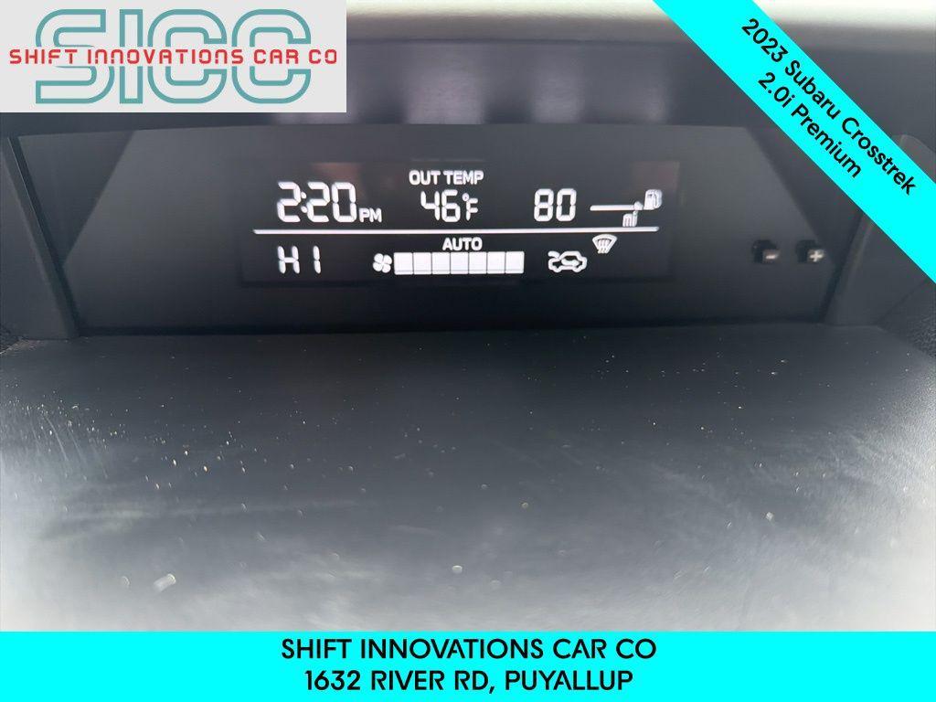 used 2023 Subaru Crosstrek car, priced at $20,999