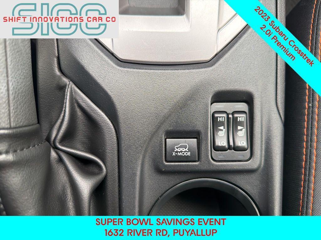used 2023 Subaru Crosstrek car, priced at $21,214